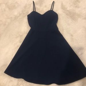 Navy blue dress